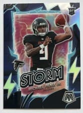 Michael Penix Jr. 2024 Panini Mosaic Storm Mosaic card