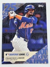 2025 Topps Training Grounds Francisco Lindor #TG-11 card