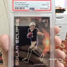 2025 Panini Select Solar Eclipse Tyler Shough #11 card
