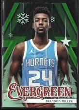 2025-26 Topps Holiday Evergreen Brandon Miller #EV-BM card