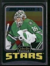 2024-25 O-Pee-Chee Platinum Retro Jake Oettinger #R42 card
