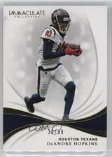 DeAndre Hopkins 2019 Panini Immaculate Collection card
