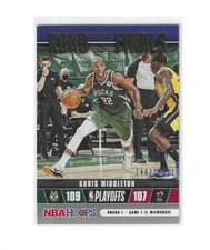 Khris Middleton 2021 Panini Hoops Road to the Finals card