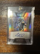 2021 Panini Select Signatures Select Cameron Heyward #SSP-CHE