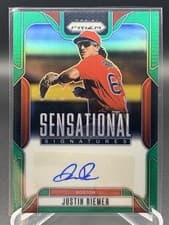 2025 Panini Prizm Sensational Signatures Justin Riemer #SS-JR card