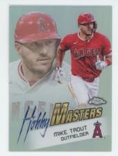 2025 Topps Chrome Hobby Masters Mike Trout #HM-13 card