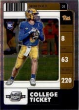 Kenny Pickett 2022 Panini Chronicles Draft Picks Contenders Optic card