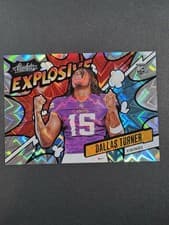 2024 Panini Absolute Explosive Dallas Turner #EX-DTR card