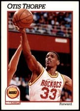 Otis Thorpe 1991-92 Hoops Base Set card