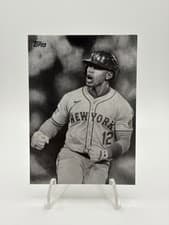 2025 Topps Update Keegan Hall Art Cards Francisco Lindor #KHAC-28 card