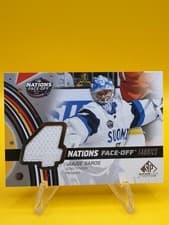 2025-26 SP Game Used 2025 4 Nations Face-Off Fabrics Juuse Saros #4N-SA