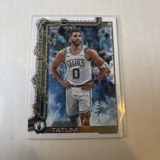 2025-26 Topps Holiday SSP Back Variations Jayson Tatum #SSB-JT card