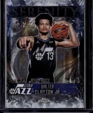 2025-26 Topps Chrome Serenity Walter Clayton Jr. #SY-14 card