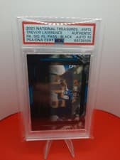 Trevor Lawrence 2021 Panini National Treasures card