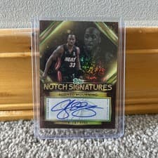 2025-26 Topps Topps Notch Signatures Alonzo Mourning #TNS-AM card