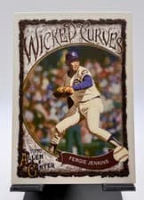 2025 Topps Allen & Ginter Wicked Curves Fergie Jenkins #WC-24 card