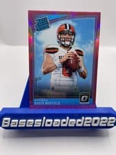 Baker Mayfield 2018 Donruss Optic card