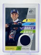 2024-25 SP Game Used Draft Swag Jersey Adam Fantilli #DS-8 card
