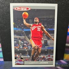 Lebron James 2004-05 Topps Total Base Set card