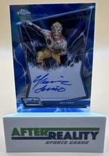 2026 Topps Chrome WWE Blue Brand Autographs Rey Fenix #BBA-REY card