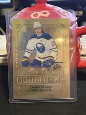 Owen Power 2024-25 Upper Deck Allure Doubloons card