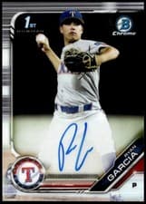 Ryan Garcia 2019 Bowman Draft Chrome Picks Autograph card
