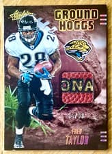 2025 Panini Absolute Ground Hoggs Materials Fred Taylor #GHM-FTA card