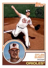 2018 Topps Update 1983 Baseball Dylan Bundy #83-35