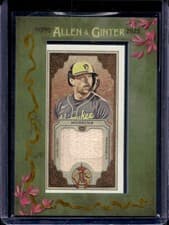 2025 Topps Allen & Ginter Allen & Ginter Mini Framed Relics Rhys Hoskins #MFR-RHO card
