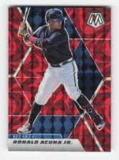Ronald Acuna Jr. 2021 Panini Mosaic card