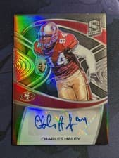 Charles Haley 2021 Panini Spectra card