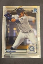 Julio Rodriguez 2020 Bowman Chrome Prospects card