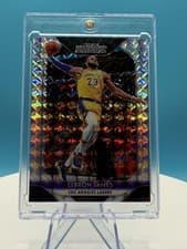 LeBron James 2018 Panini Prizm Mosaic card