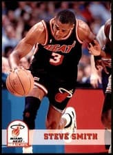 Steve Smith 1993-94 Hoops Base Set card