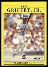 Ken Griffey Jr. 1991 Fleer card