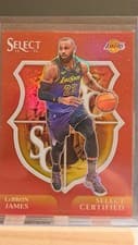 2024 Panini Select Certified LeBron James #5 card