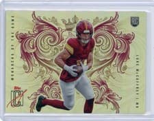 Luke McCaffrey 2024 Topps Signature Class Monarchs of the Game card
