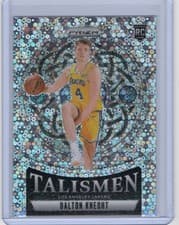 2024-25 Panini Prizm Talismen Dalton Knecht #15 card