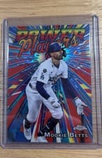 Mookie Betts 2025 Topps Chrome Update Power Players card
