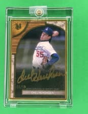 2025 Topps Museum Collection Museum Framed Autographs Orel Hershiser #FMA-OH card
