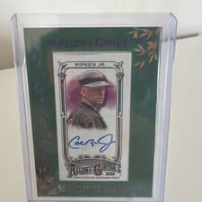 2025 Topps Allen & Ginter Framed Mini Autographs (Baseball) Cal Ripken Jr. #MA-CR card