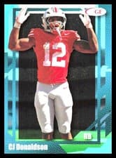 2026 SAGE Football Base Set CJ Donaldson #33 card