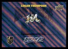 2024-25 Upper Deck MVP Above the Crease Logan Thompson #AC-11 card