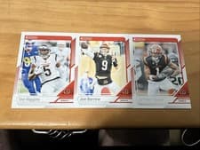 2024 Donruss Horizontal Downtown! Ja'Marr Chase / Joe Burrow #4 card