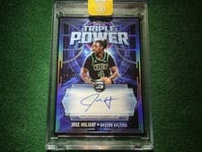 2025-26 Topps 3 Triple Power Autos Jrue Holiday #TP-JH card