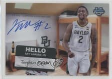 Jayden Nunn 2024-25 Bowman University Chrome Campus Dorm Signatures card