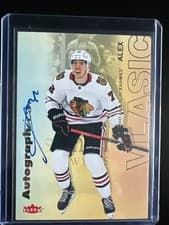 2025-26 Flair Autographics Alex Vlasic #A-AV card