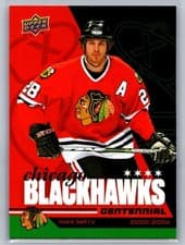 2025-26 Upper Deck Chicago Blackhawks Centennial Hobby Mark Bell #76 card