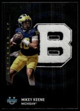 2025 Bowman University Chrome Lettered Up! Mikey Keene #LU-5 card