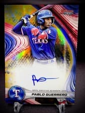 2024 Bowman's Best Best of 2024 Autographs Pablo Guerrero #B24-PG card